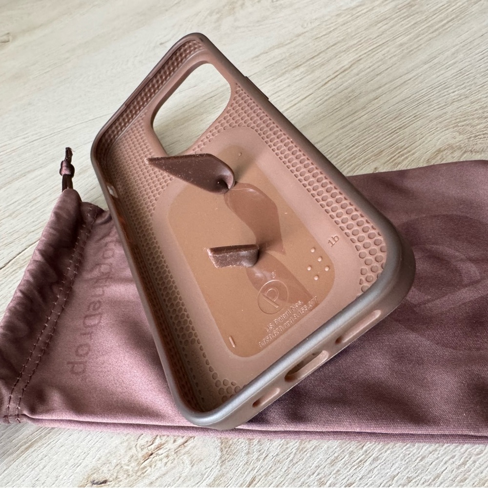 Loopycases phone case for iPhone15 Pro, Espresso Brown - Picture 7 of 9